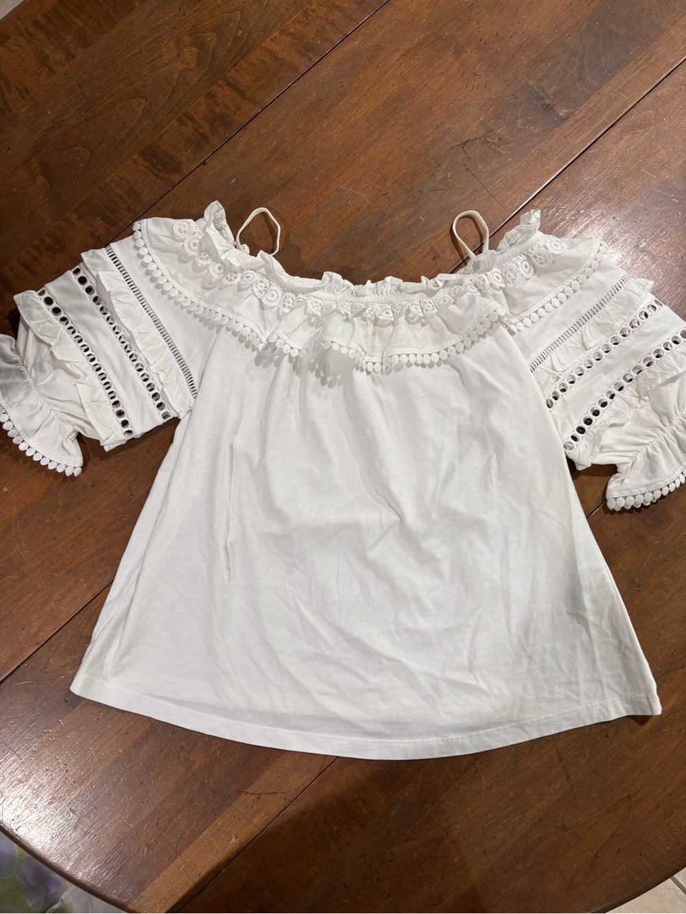 Lilly Pulitzer Brentwood Off-Shoulder Top Size
M